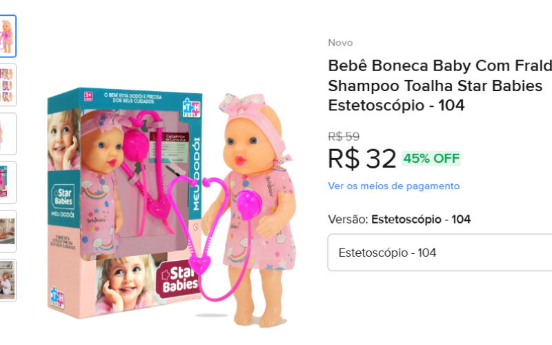 7 Foto anuncio boneca Depois